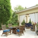 American made outdoor wicker dining table