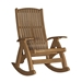 Traditional style outdoor rocker