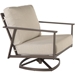 OW Lee Marin Cushion Swivel Rocker Lounge Chair - 37165-SR
