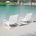 Millennia aluminum sand chair with Ezspan straps