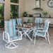 Windward tahoe dining table with MGP top