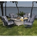 traditional outdoor recliner